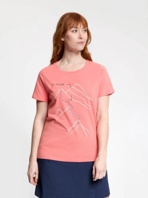 ANWB Doria T-shirt dames Human Nature Roze L Roze female