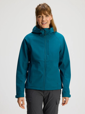 ANWB Quites Softshelljas dames Human Nature Blauw S Blauw female