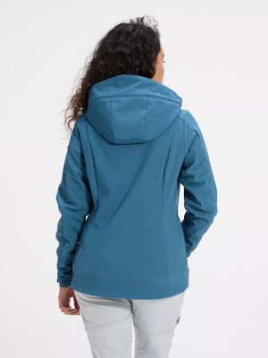 ANWB Quara Softshell jas dames Human Nature Blauw XS Blauw female