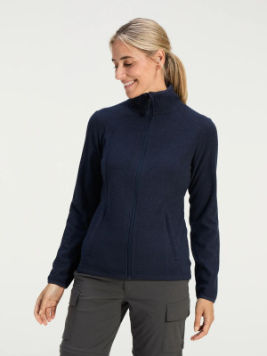 ANWB Line Fleecevest dames Human Nature Blauw XL Blauw female