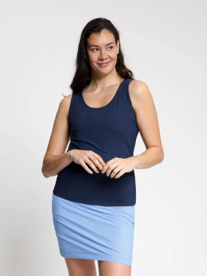 ANWB Teofi Travelsinglet dames Blauw M Blauw female
