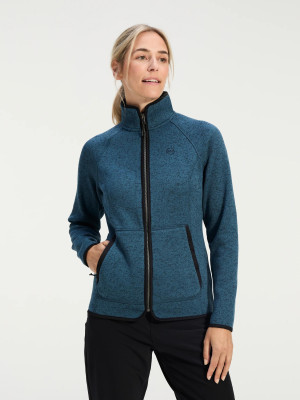 ANWB Ferra Fleecevest dames Human Nature Blauw XL Blauw female