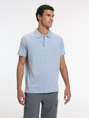 ANWB Duncan Polo heren Human Nature Grijs L Grijs male