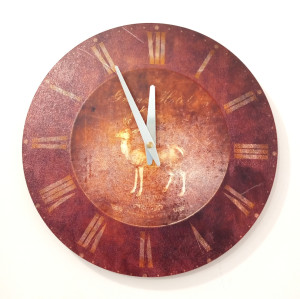 Hängende Uhr Hirsch 30 cm