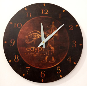 Wanduhr Ägypten 30 cm