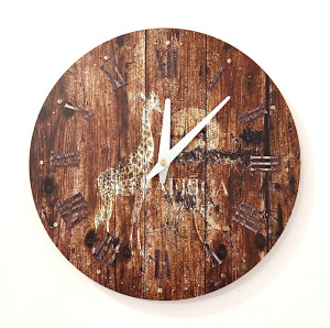 Wanduhr Afrika 30 cm