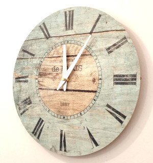 Hängende Uhr Cottage 30 cm