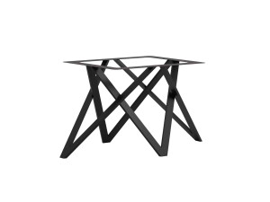 Gestell für den Tisch Vertex Loft - schwarz matt