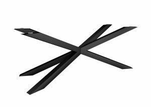 Tischgestell für Glasplatte Spider XL - kupfer