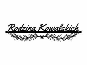 Personalisierte Wanddekoration
