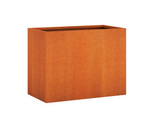 Metall-Gartenpflanzkübel Corten 60x120x90 cm