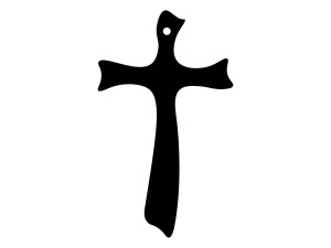 Metallkreuz KNS033 15 cm