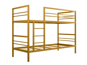 Metall-Etagenbett Hostel Solid - gold
