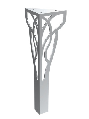 Möbelfuß Louis Chrom 30 cm