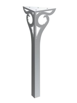 Tischbein Gian Chrom 40 cm