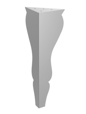 Tischbein Henry 40 cm - silber