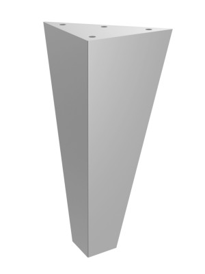 Simpla-Schrankfuß 20 cm - silber