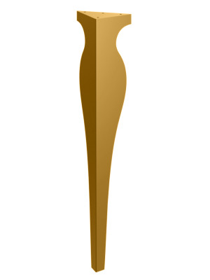 Tischbein Ernest 72 cm - gold