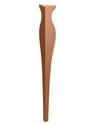 Konsolbein Ernest 90 cm - kupfer