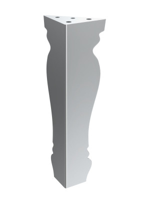 Schrankbein Mary Chrom 20 cm