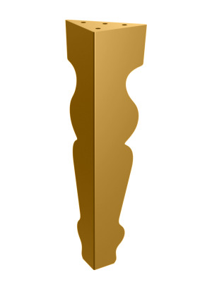 Möbelfuß Charlotte 30 cm - gold