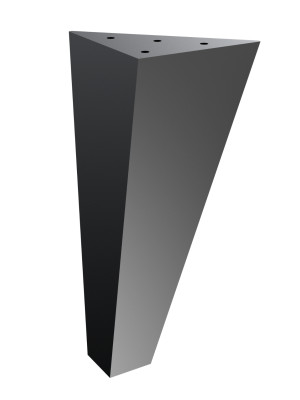 Möbelfuß Apollo 20 cm - schwarz matt