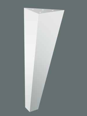 Möbelfuss Apollo 30 cm - weiß matt
