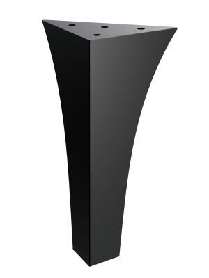 Möbelfuß Talia 20 cm - schwarz matt