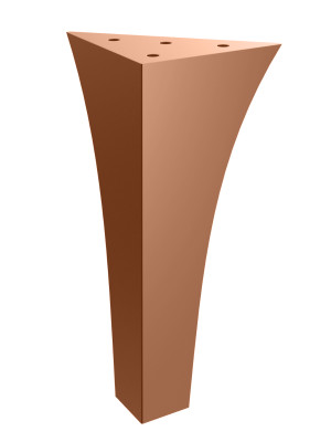 Möbelfuß Talia 20 cm - kupfer