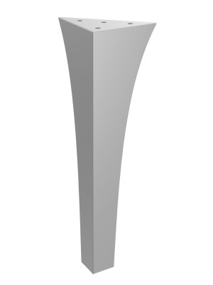 Möbelfuss Talia 30 cm - silber