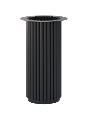 Metalluntergestell für Tisch Toro S 60 - schwarz matt