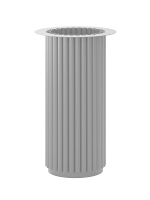 Metalluntergestell für Tisch Toro S 60 - silber