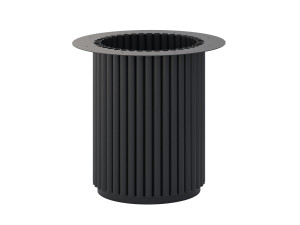 Metallgestell für den Tisch Toro M 45 - schwarz matt