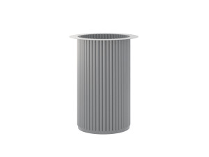Metalluntergestell für den Tisch Toro S - silber