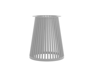 Metalluntergestell für den Tisch Finno S - silber