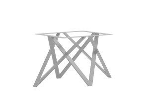 Gestell für den Tisch Vertex Loft - silber