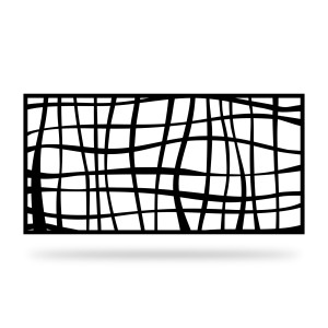 Dekorativer Zaunpanel GEO 13