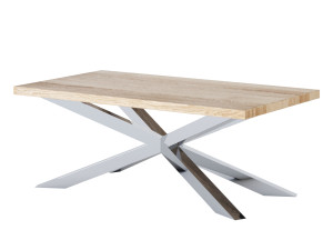 Tisch Spider Slim Chrom 70x130 cm