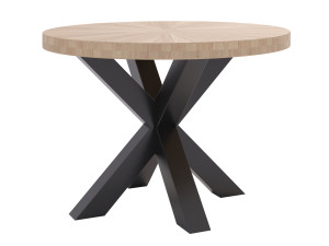 Runder Beistelltisch Spider Slim, Durchmesser 70 cm