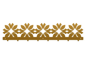 Garderobenhaken für den Vorraum Marokkanisch II 80 cm - gold
