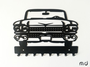 Schlüsselhalter Cadillac W186 20 cm - schwarz matt