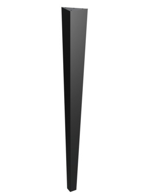 Konsolentischbein Simpla 90 cm - schwarz matt