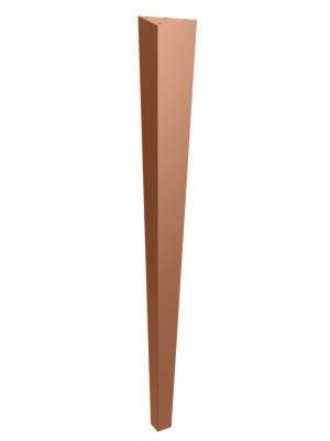 Konsolentischbein Simpla 90 cm - kupfer