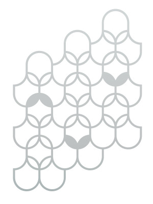 Rankhilfe Orient L 69×98 cm - silber