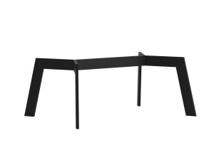 Couchtisch Gestell aus Metall Leon M - schwarz matt