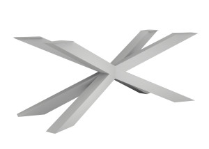 Tischbein aus Metall Spinne Heavy XL - silber