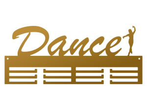 Medaillenhalter Dance 40 cm - gold