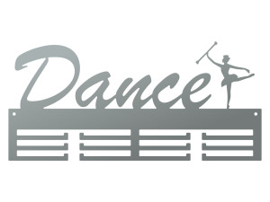 Medaillenhalter Dance II 40 cm - silber