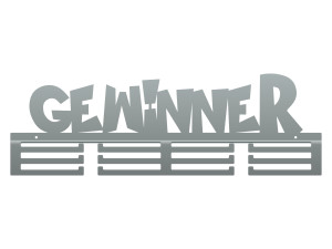 Medaillenhalter Gewinner 60 cm - silber