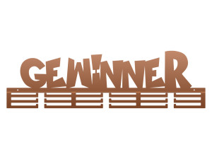 Medaillenhalter Gewinner 80 cm - kupfer